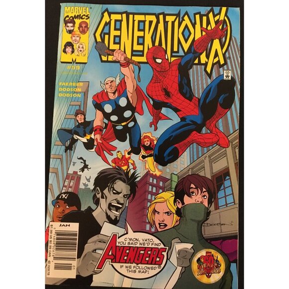 Generation Next & Generation X Mixed Lot of 7 Comic Books Circa 1995-2001 - Picture 6 of 8